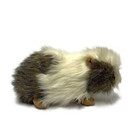 Hansa Guinea Pig Plush Realistic Brown White Stuffed Animal