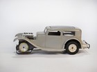 Vintage Aurora O Guage  32 Ford  chopped Sedan  Super Model Motoring Car Gray