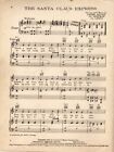 The Santa Claus Express    Radio Uncle Don Photo   1935   Antique Sheet Music