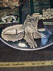 Vintage Adorable Kittens Stained Glass Sun Catcher  6 1 2  Joan Baker Designs