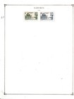 Collection   Dahomey Part A Scott Album Page  1941 1973  Cat  328 Mint   Used
