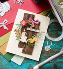 Tim Holtz  vault  Festive Wreath  Sizzix Thinlits Dies 666715 Holiday 2024