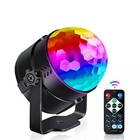 Uking Led Rgb Magic Disco Decoraion Ball Mini Stage Light Sound Control Strobe