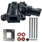 864591t02 Dry Joint Riser Elbow 4 3 5 7 For Mercruiser 14 Degree W  Gasket 2004 