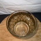 Vintage Culver Valencia Green Gold 22 Karat Glass Ice Bucket Bowl 1960s