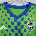 Adidas Mls Seattle Sounders Fc Home Authentic Soccer Jersey Men s 2xl Ib5024