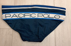 Nwot Turbo Youth Water Polo Swim Brief Sz 28   10y - Pacific Polo - Blue