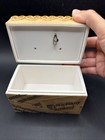 Allegro Collection Music Trinket Box Violin Sheet Music Jewelry Box 2004 Decor