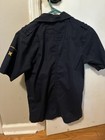 Quiksilver Official Uniform Men s Scouting Shirt Navy Short Sleeve Button-front