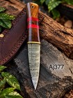 Celtic Scottish Dirk Sgian Dubh Dagger Knife Wood Resin Handle