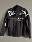 Disneyland Black Spirit Jersey Hoodie Zip Up Sweater Size  S  M  L  Xl  2xl  3xl