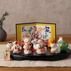 Good Fortune    fuku-fuku    Twelve Zodiac Ornament Set