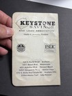 Keystone Bank California Coin Quarter  Savings Book Police Officers Cops 1960   s