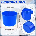 18pcs Bird Feeder Waterer Food Bowl For Cage Chicken Hanging Water Cup Bottle