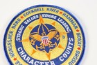 Vintage Sam Houston Character Counts Strong Values Bsa Boy Scouts America Patch