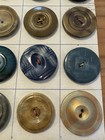 Lot Of 30 Vintage Celluloid Tight Top Buttons Large 1 5  Diameter