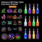 12pcs Halloween Led Finger Lights For Kids Led Projection Party Favors