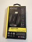 Vivitar Vivrw7310 Creator Series Hdmi To Usb Capture Card With Real-time Hdmi