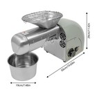 Automatic Hot And Cold Oil Press Machine Stainless Steel Oil Expeller 110v 1800w