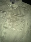 Indigo Star Mens Military Jacket Size Small Green Outdoors Major Patch Pocket