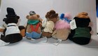Disney Lot Of 5 Country Critters 8  Plushes Mini Bean Bears All With Tags