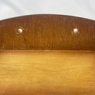 Vintage Wood Sewing Notions Cabinet 6 Drawer Folk Art Wall Mount Organizer