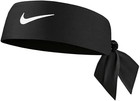 Nike Unisex Women s Men s Dri-fit Dry Head Tie Headband Osfm - Black