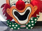 Vintage Kraft Clown Advertising Sign Store Display Circus Carnival Art