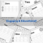 100 Printable Number Tracing   Counting Worksheets For Kids