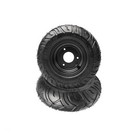 4pcs 13x5 00-6 Tire 3 Lug Rim 6  Wheels For Drift Trike Scooter Go Kart Atv Quad