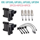 For Toyota Camry 97-01 Ignition Coils With Spark Plugs wires Replacement Kit