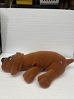 Vintage 1985 Tonka Pound Puppies Puppy Large 18    Tan Brown Plush Stuffed Animal