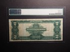 1899  2 Silver Certificate fr 256 pmg25 mini Porthole Note  Free Shipping  G0505