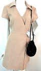 70s-80s Suede Leather Clutch Shoulder Purse Black Clamshell Frame Small Strap