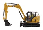 1 50 Cat Caterpillar 308 Cr Next Generation Mini Hydraulic Excavator With Work