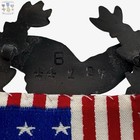  b44127 U s  Spanish American War Veterans Medal Numbered Badge 1898-1902