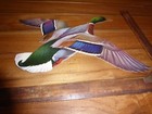 Vintage Cardboard Die Cut Hunting Sporting Goods Store Sign Advertising Duck