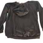 Adidas Men s Aeroready Black Hoodie Size J Large Athletic Sports Top Pullover