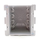 50 Pass   Seymour Slater 2-gang Old Work Remodel Electrical Boxes S232w