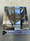 Harleydavidson Badge Emblem Metal Ornament Interior Decor Used