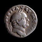 Vespasian Ar Denarius 72-73 Ad Rome Vesta Ancient Roman Silver Coin