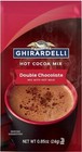 Ghirardelli Double Chocolate Hot Cocoa Mix  85 Oz Packets 10 Pack New