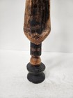 Vintage African Wood Man Figurine Statue Hand Carved Ceremonial Folk Art