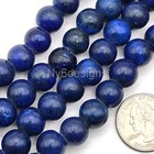 Big Hole Lapis Beads Large Hole 6-12mm Natural Gemstone  For Jewelry Making Diy