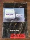 System W  One Controller 1 Console Snes Super Nintendo Instruction Manual Only 