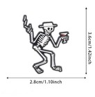 Social Distortion Skelly Enamel Pin