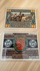1921 Germany L  bbecke Notgeld 25 Pfennig   2 Mark    westfalenlied    Series     Lot O
