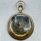 Antique 18s Keystone Swingout Coin Edge Open Face Pocket Watch Case Silveroid