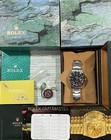 Rolex Gmt-master Ii Coke 40mm 16710 Box   Papers   Repair Service Card    swiss   