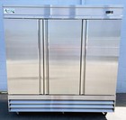 Avantco  178ss3rhc  3-door Stainless Steel Commercial Reach-in Refrigerator